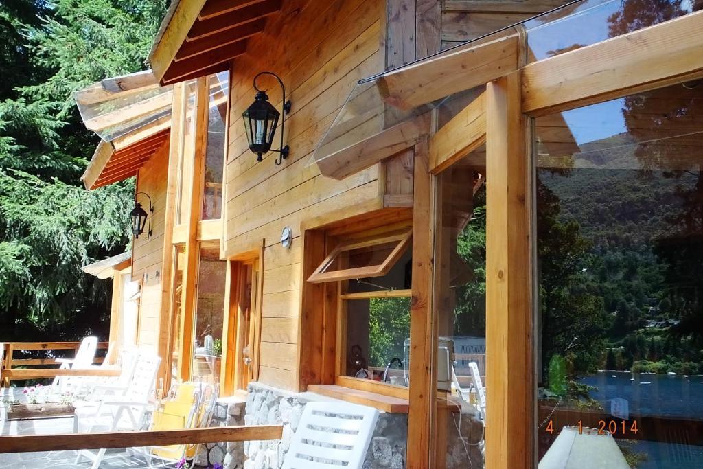 Hotel Cabanas Le Pommier Villa La Angostura Zimmer foto